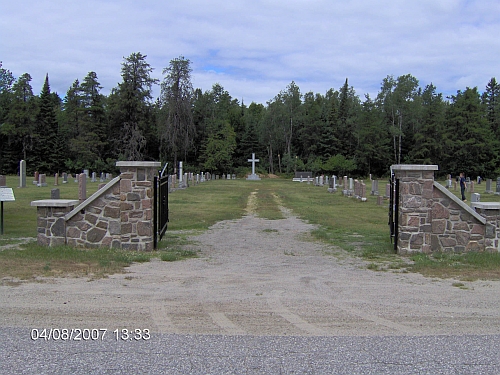 Cimetire de Ste-Vronique, Rivire-Rouge, Antoine-Labelle, Laurentides, Québec