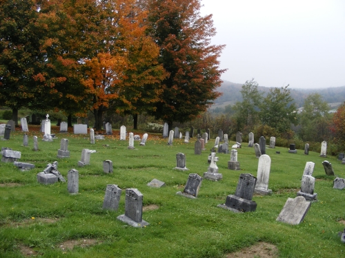 Cimetire (ancien) de St-Fortunat, Les Appalaches, Chaudire-Appalaches, Québec