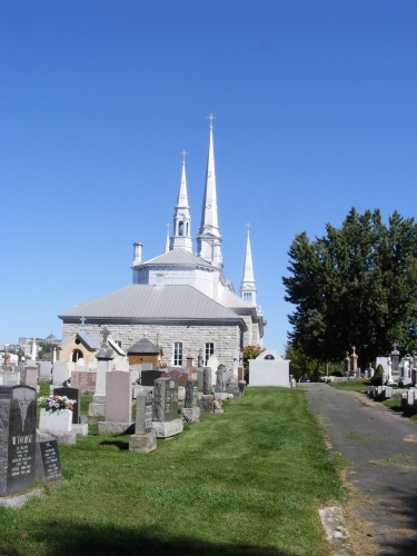 Cimetire St-Georges (glise), St-Georges, Beauce-Sartigan, Chaudire-Appalaches, Québec
