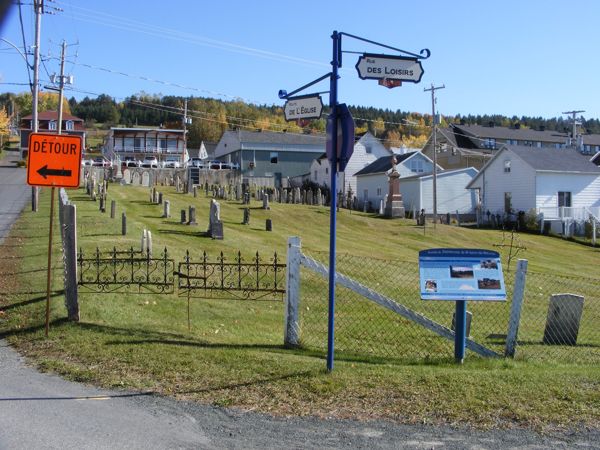 Cimetire (glise) de St-Lon-de-Standon, Bellechasse, Chaudire-Appalaches, Québec