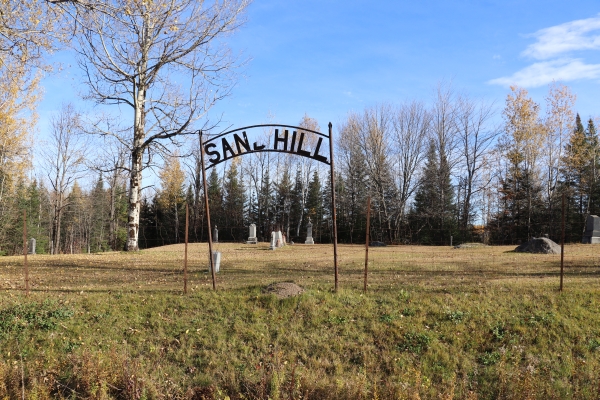 Cimetire Sand Hill, Stornoway, Le Granit, Estrie, Québec