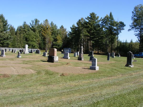 St-Gabriel R.C. Cemetery, Stratford, Le Granit, Estrie, Quebec