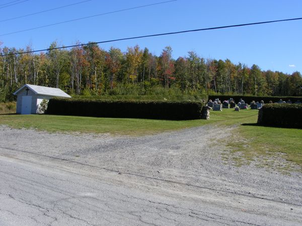 Cimetire de St-Robert-Bellarmin, Le Granit, Estrie, Québec