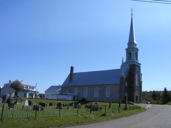 Cimetire de St-Simon, Les Basques, Bas-St-Laurent, Québec