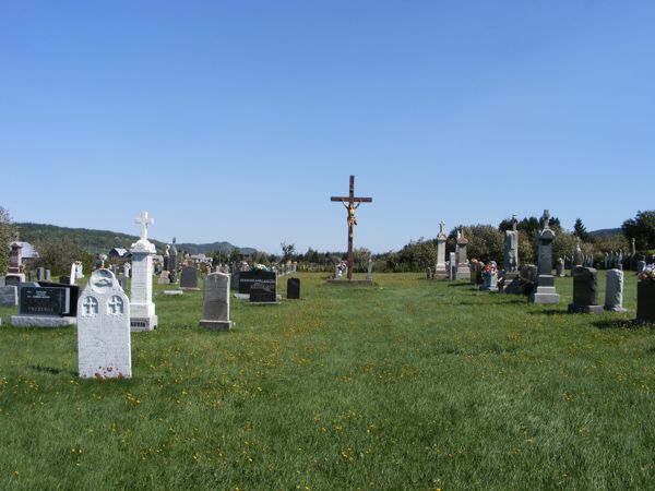 Cimetire de St-Simon, Les Basques, Bas-St-Laurent, Québec