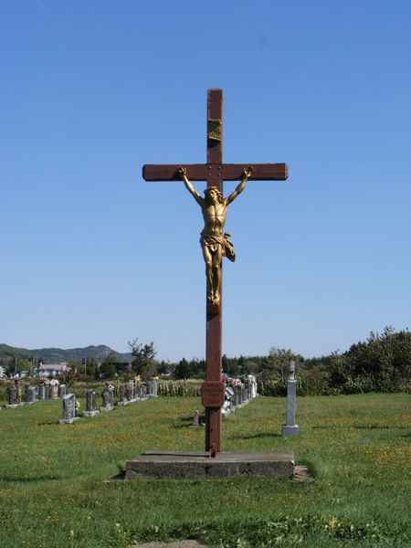 Cimetire de St-Simon, Les Basques, Bas-St-Laurent, Québec