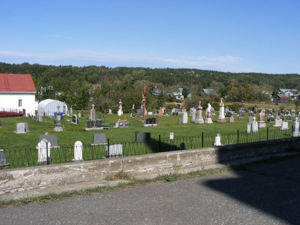 Cimetire de St-Simon, Les Basques, Bas-St-Laurent, Québec