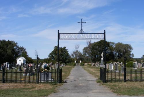 Cimetire de St-Valre, Arthabaska, Centre-du-Qubec, Québec