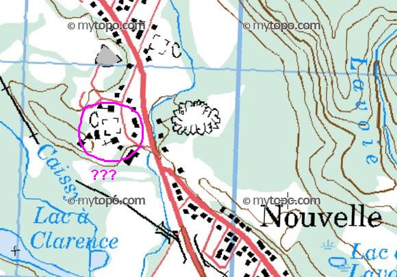 Nouvelle Ancient (1st) R.C. Cemetery, Avignon, Gaspsie et les les, Quebec